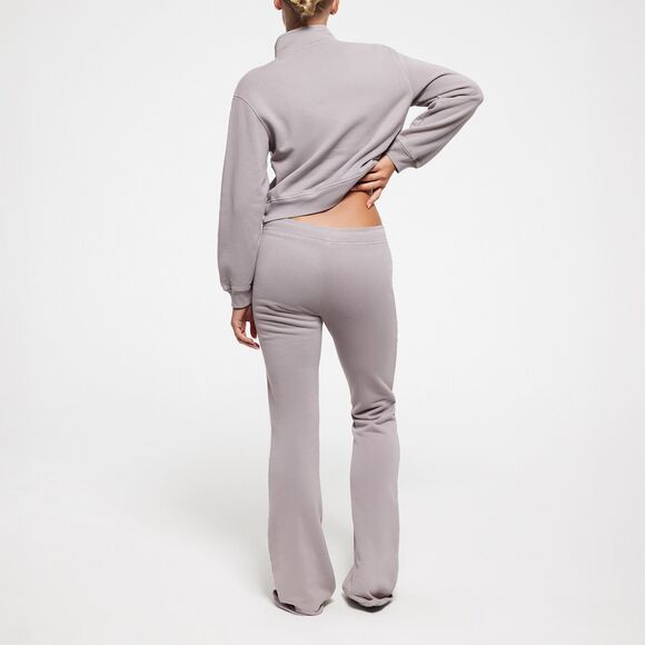 SKIMS Sweatpants Organic Cotton French Terry Low Rise Pants Oyster/La Sz M - Picture 6 of 7